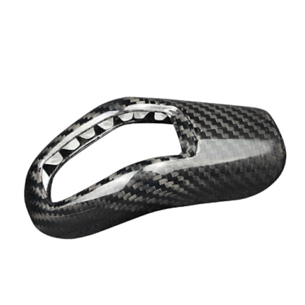 for Land Rover for Range Rover Sport for Jaguar Carbon Fiber Gear Shift Knob Cover Trim