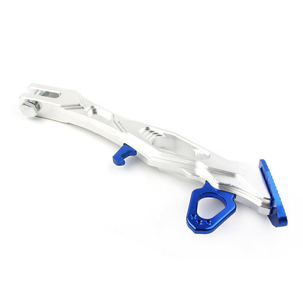 Adjustable Kickstand Foot Side Stand Universal Fit for Honda for Kawasaki for Ducati Blue