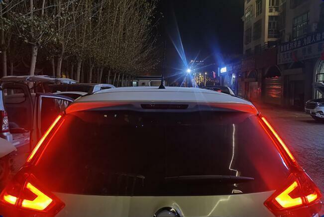 for Nissan Rogue 14-2021 LED rear side pillar signal brake light Accessories 2x