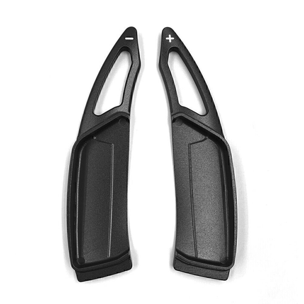 Black Steering Wheel Paddle Shifter Extension for Peugeot 3008 5008 GT 2017-2019