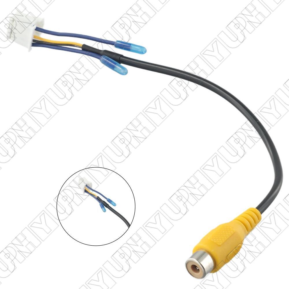 10 Pin RCA Reversing Rear View Backup Camera Cable For Aftermarket Android Radio