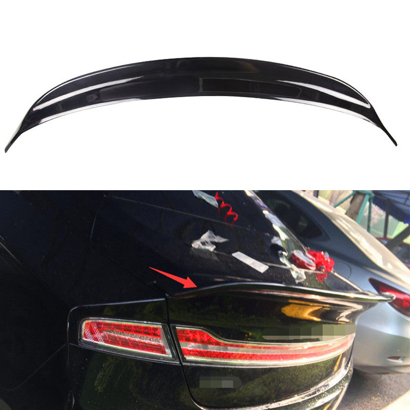 1P for Lincoln MKZ 2013-2020 Sedan Rear Door Trunk Lip Spoiler Wing Glossy Black