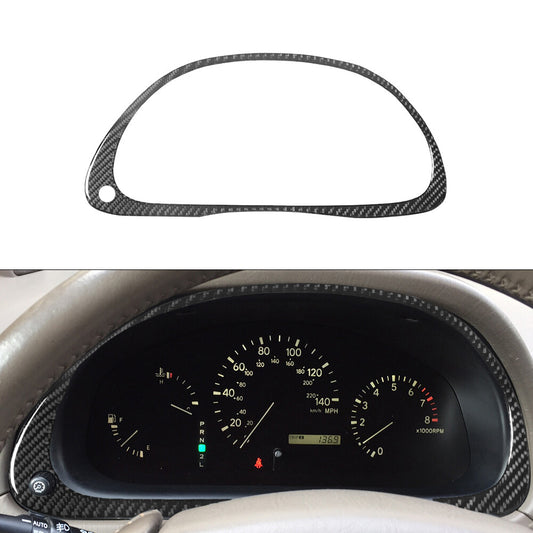 Carbon Fiber Interior Speedometer Cover Trim for Lexus RX300 1998-2003 Type B