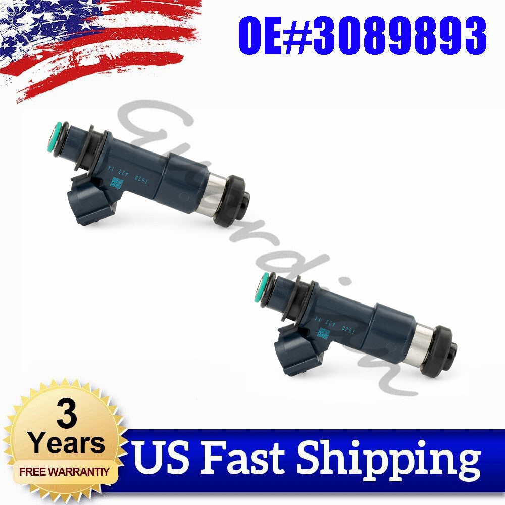 Pair Fuel Injector 06-14 for Polaris Sportsman EFI Ranger 500 4x4 HO EFI 3089893