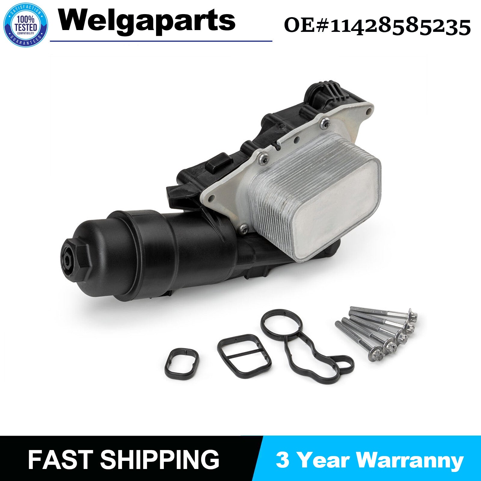 for BMW i8 X1 14-20 X2 16-20 for Mini Oil Cooler Filter Housing Assembly 11428585235