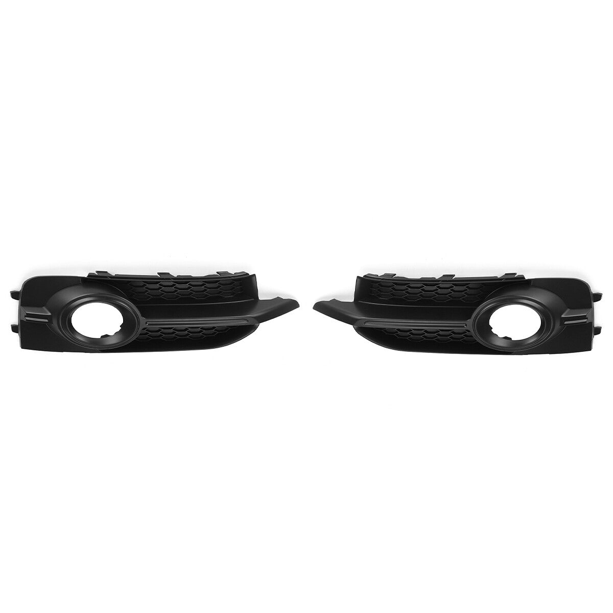 2x Front Grille Fog Light Lamp Cover for Audi A1 8X S-LINE 2010-2014 Matte Trim