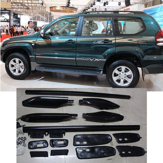 for Toyota Prado Fj120 2003-2009 Factory Style Roof Rails Rack Side Carrier Bars