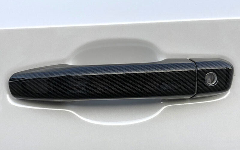 8P for Honda Accord 10th 2018-2022 Carbon Fiber Outside Door Handle Cover Trim