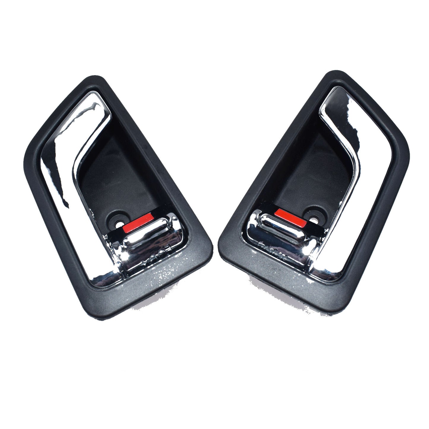 A Pair Driver Passenger Inside Chrome Door Handle L  R for Hyundai Getz Click