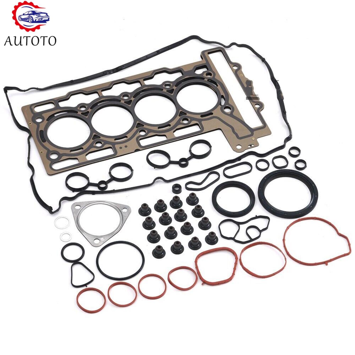 N14B16 Engine Overhaul Gaskets Seals Kit Fits for Mini Cooper S JCW R55 R56 R57