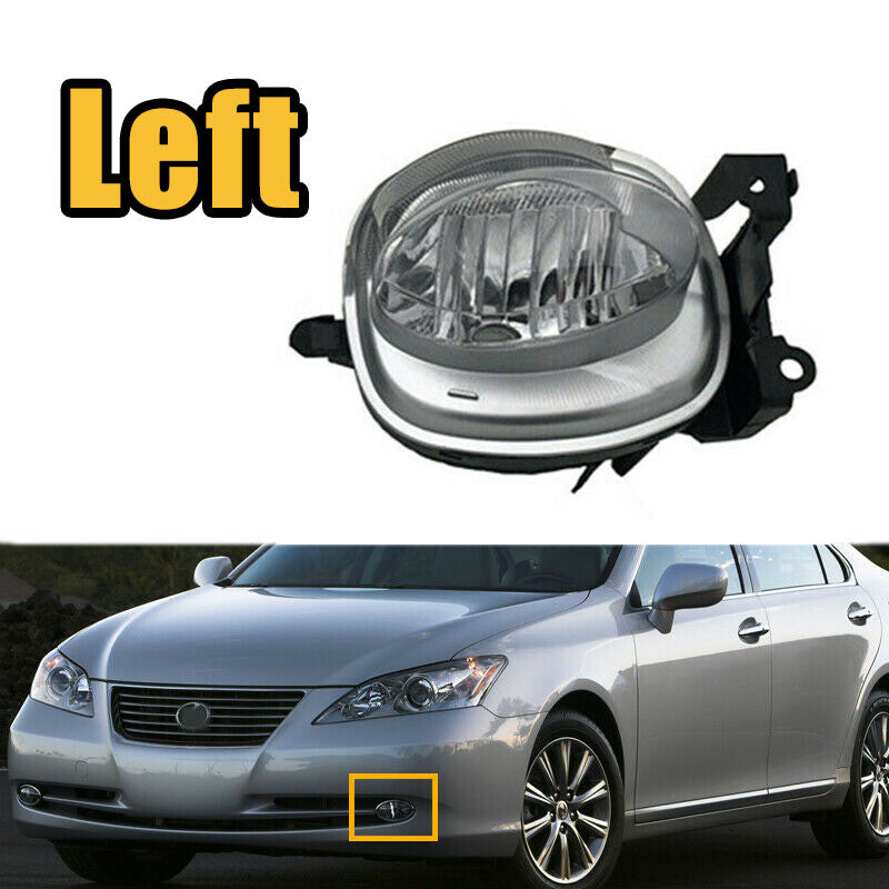 1pc Left Front Bumper Fog Light Lamp ABS Plastic for Lexus ES350 2007-2009