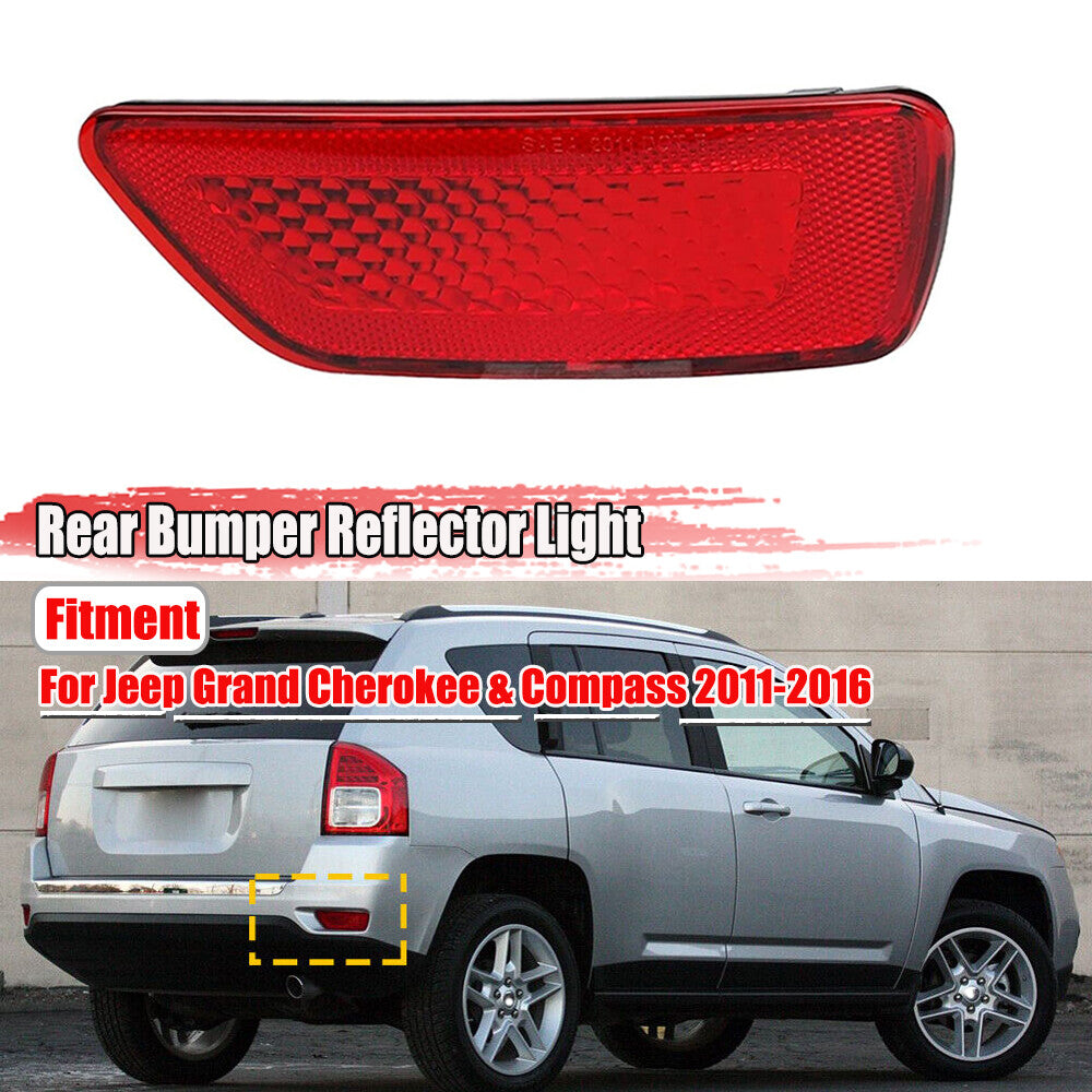 Suitable for Jeep Grand Cherokee Compass for Dodge 2011 - 16 Right Rear Bumper Reflector Light