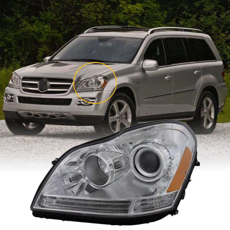For GL320 GL350 GL450 GL550 Driver Side Halogen LH LF Headlight Lamp Assembly