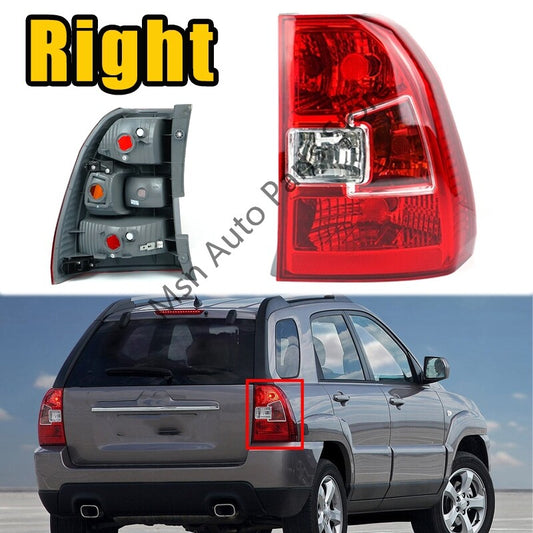 Right Rear Bumper Tail Light Shell Cover NoBulb for Kia Sportage 2005-2010