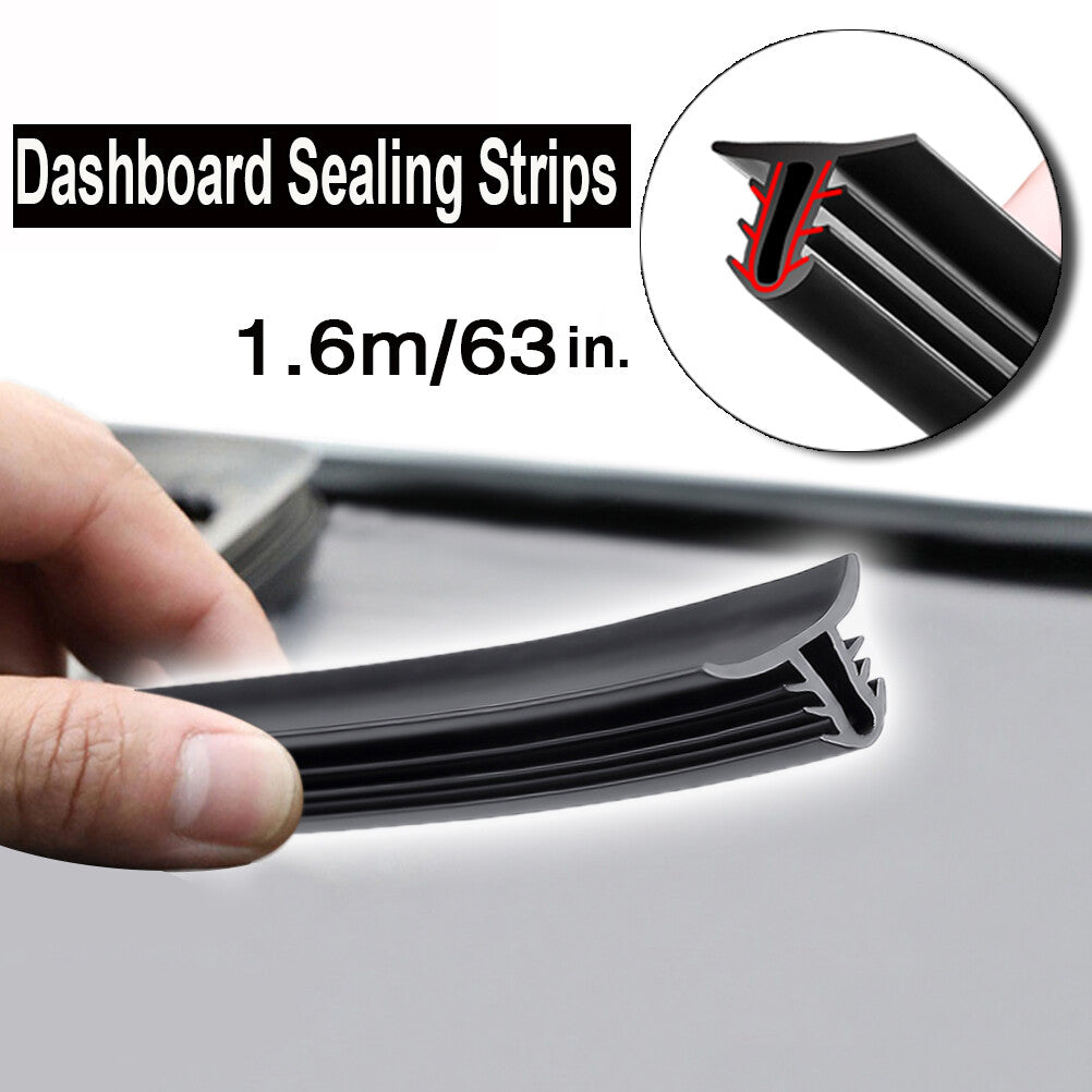 Rubber Gap Gap Seal Strip Automotive Dashboard Washer Engine Soundproof