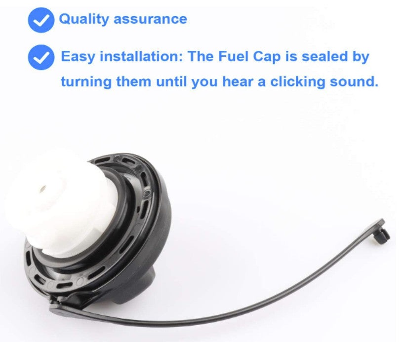 Fuel Tank Gas Cap With Tether Non Locking Direct for Kia Forte K5 Optima Rio
