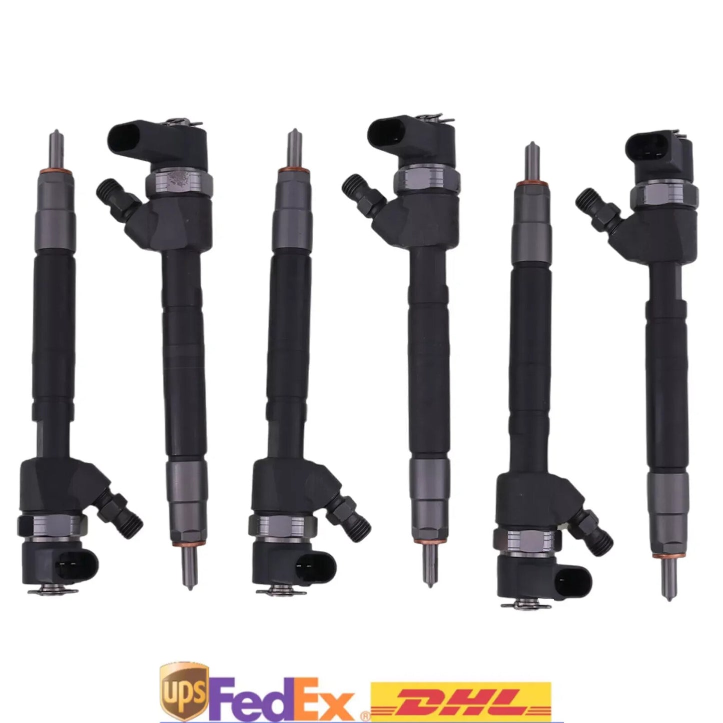6PCS for Mercedes W211 E320 2005-2006 Common Rail Fuel Injector 0445110193