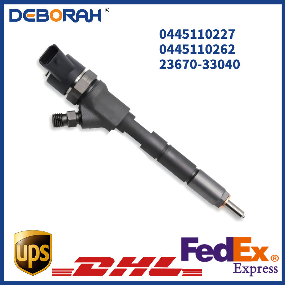 Common Rail Fuel Injector 0445110227 23670-33040 for Toyota Yaris 1.4d 1NDTV D4D