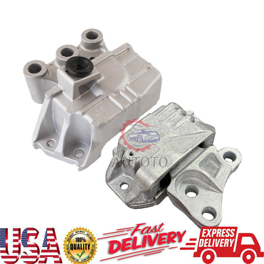 2 x Motor Mounts For 2.4L Engine for Jeep RENEGADE Automatic Transmission 2015-2021
