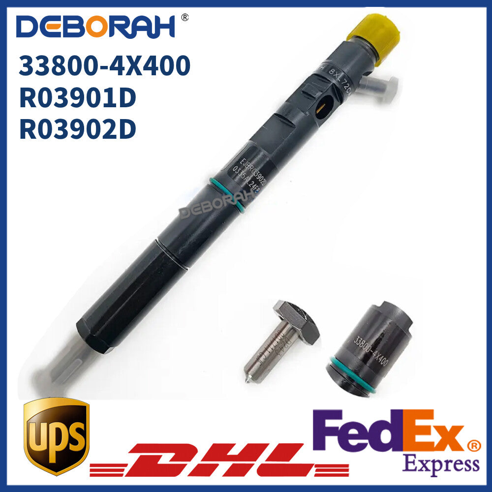 New EJBR03901D 33800-4X400 Diesel Injector Set EJBR03902D for DELPHI for Hyundai for KIA
