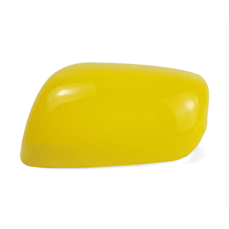 Yellow LH Rearview Mirror Cover Shell Housing Cap for Honda Fit/Jazz 2009-2013
