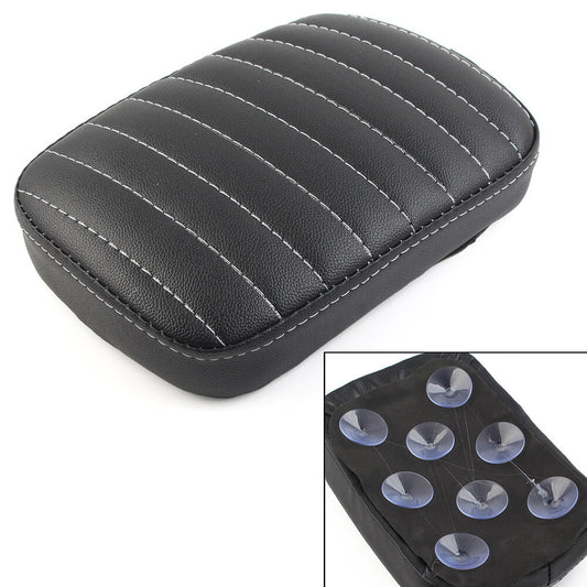 for Harley 1xRear Passenger for Seat Pillion Pad 8 Suction Cup W/ Horizontal Pattern