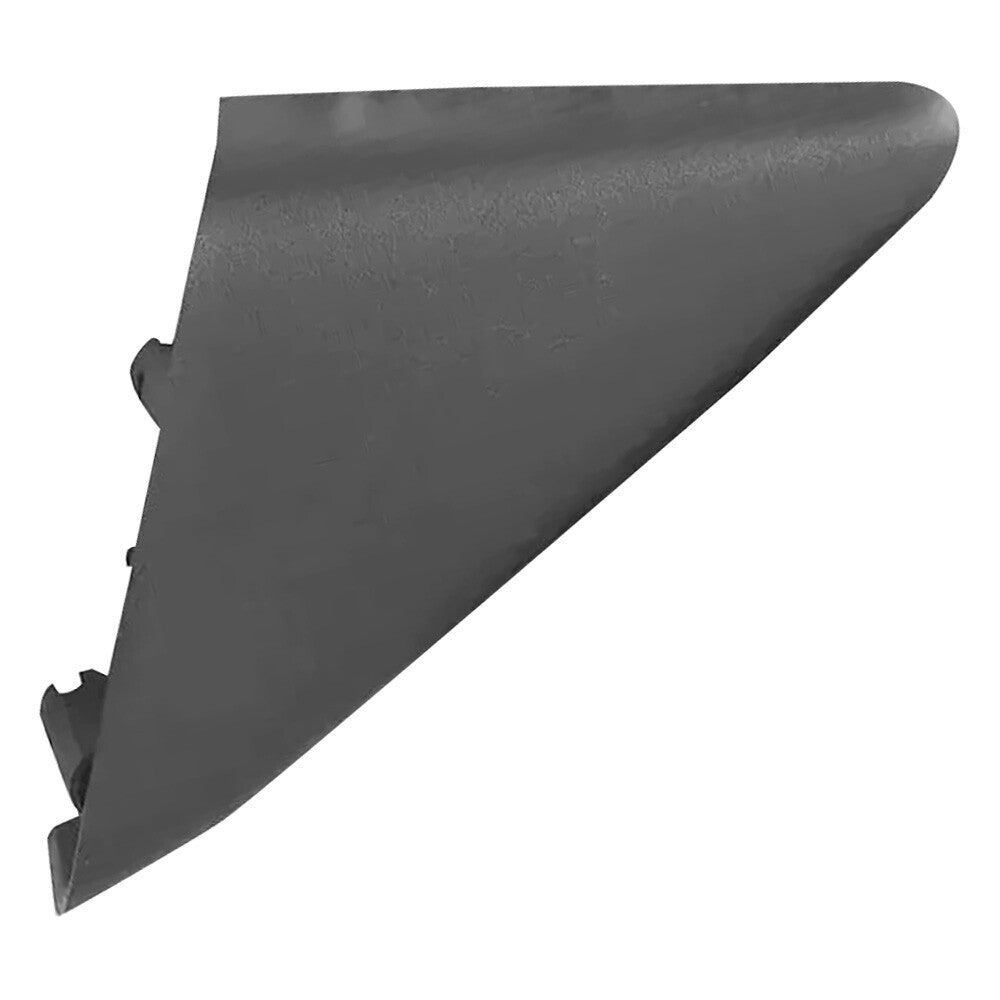 Left / Driver Side Door Triangle Cover Black Plastic for Genesis Coupe 2009-2012