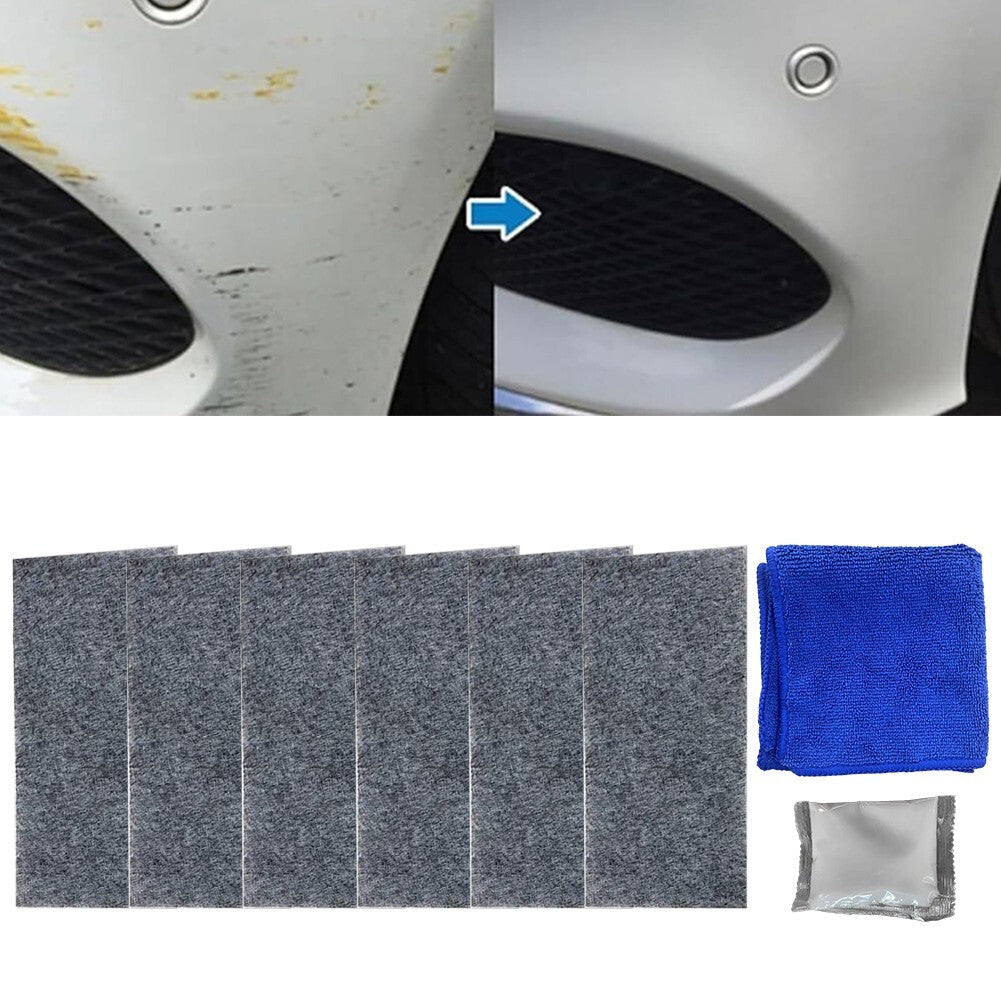 6PC Car Scratch Repair-Nano For Car Scratch Removal New With 1PC Cleaning Cloth