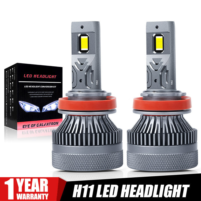 130W H11 H8 H9 LED Headlight Kit Low Beam Bulbs Super Bright 6000K White 20000LM