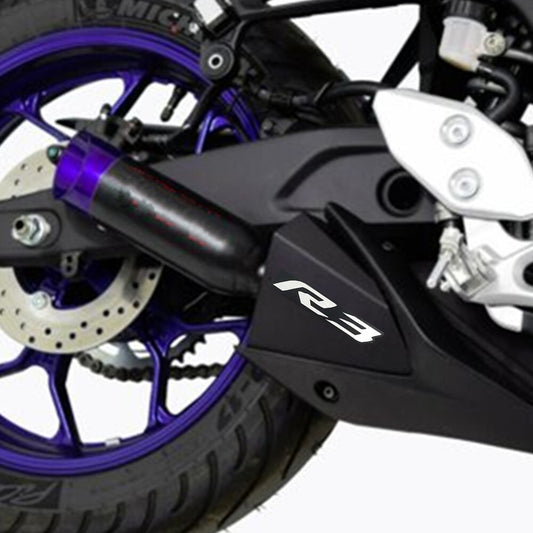 R3 for Yamaha YZF R3 YZF-R3 Exhaust protection cover In 2016-2022 for Yamaha R3
