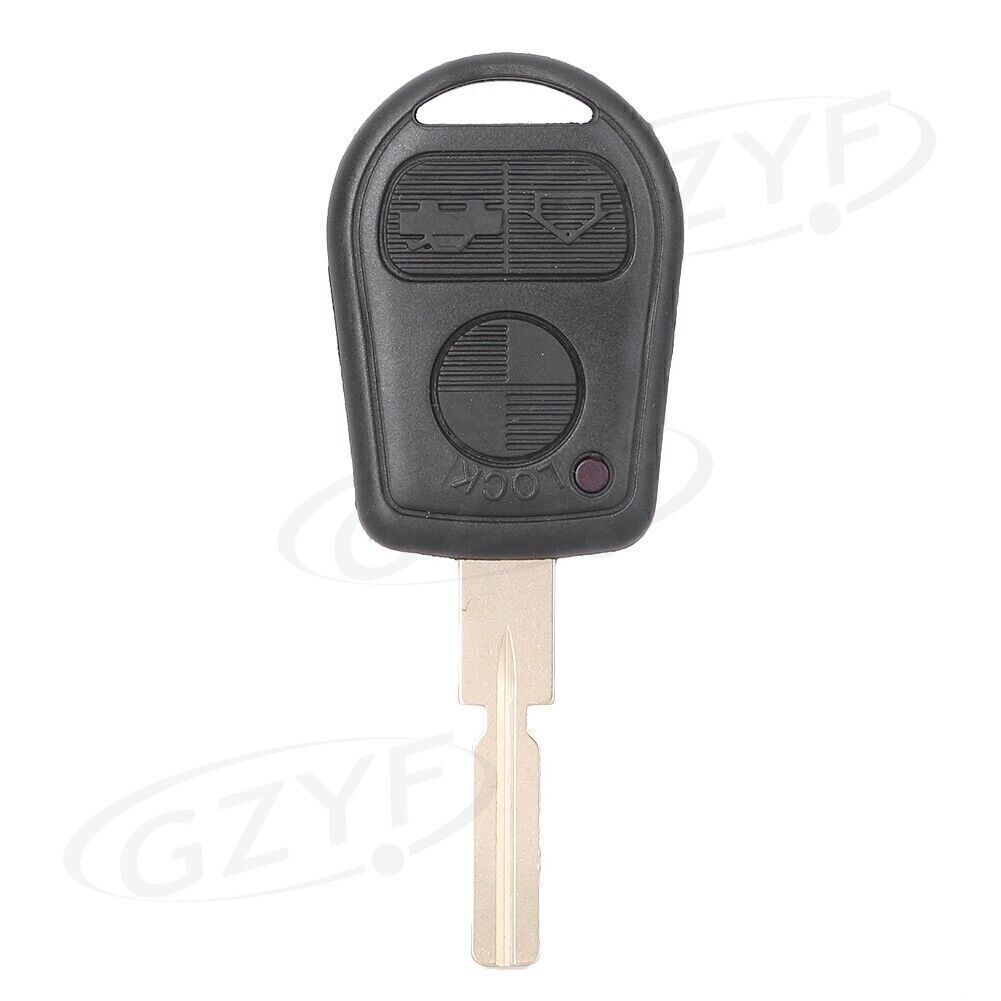 for BMW E31 E32 E34 E36 E38 E39 Car Remote PG901A 3 Button Key Shell Case Cover