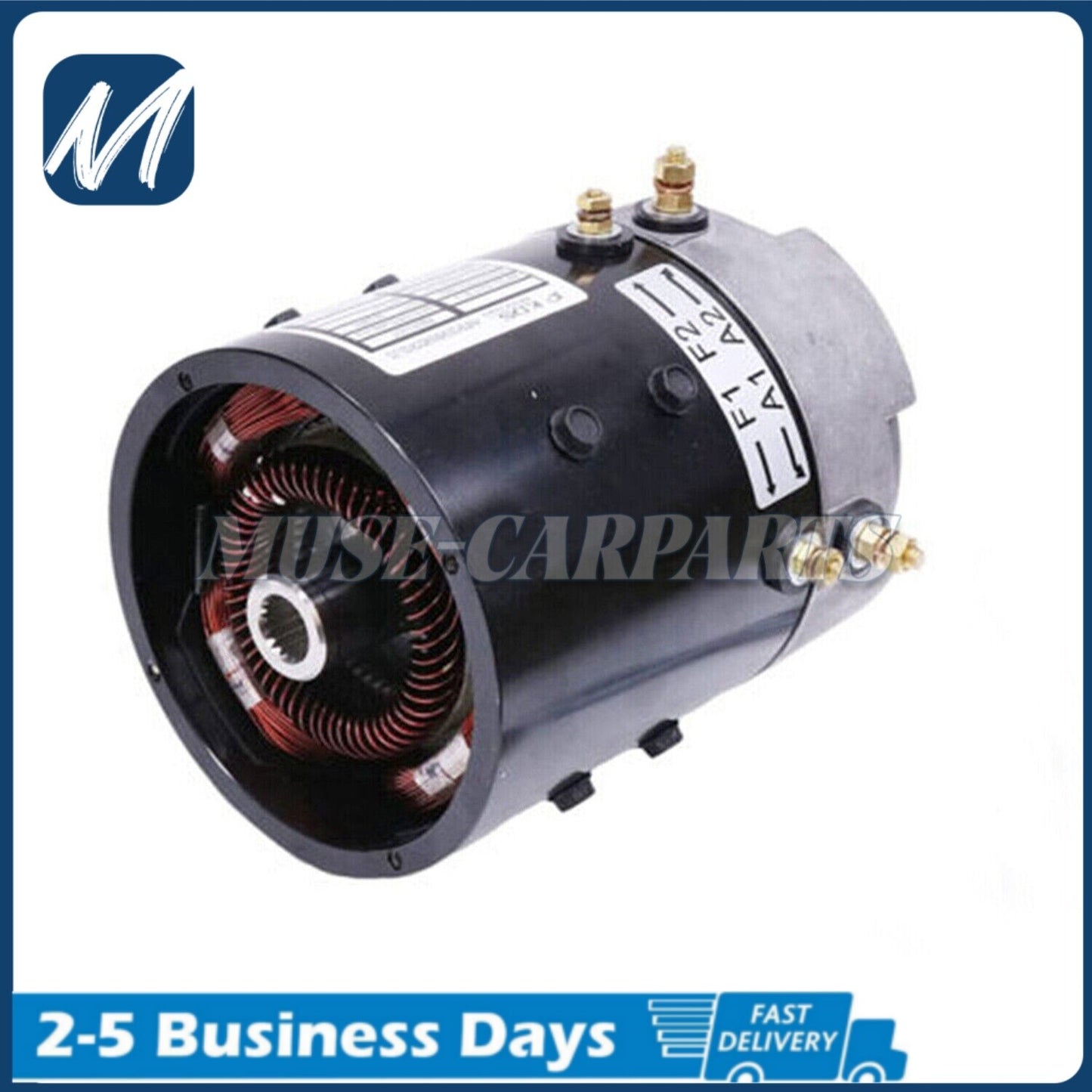 Electric Motor 36V For 2000-2010 EZGO TXT PDS ZQS36-3.0C-T Motor 73445-G02 New