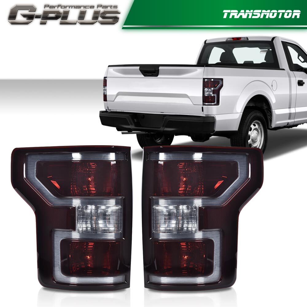 Suitable for 2018-2020 for Ford F-150 pickup taillight and brake light assembly smoke.