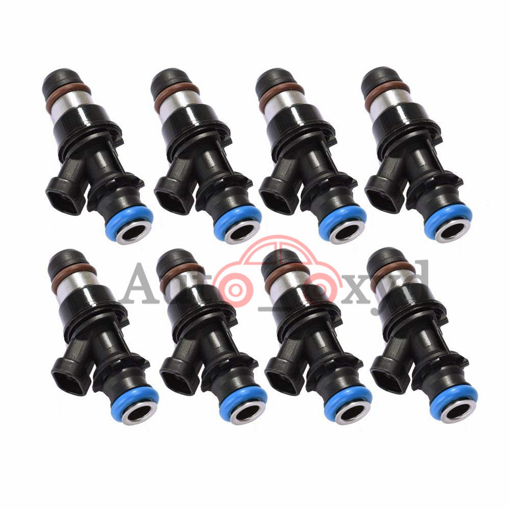 8PCS Fuel Injectors 2001-2007 for Chevy for GMC for Cadillac for Chevrolet 4.8L 5.3L 6.0L