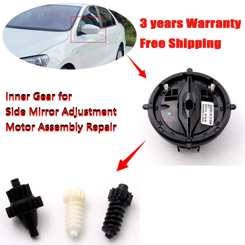 The car side mirror adjustment motor gear is suitable for Volkswagen POLO 2005-2010 and ROG 2006-09