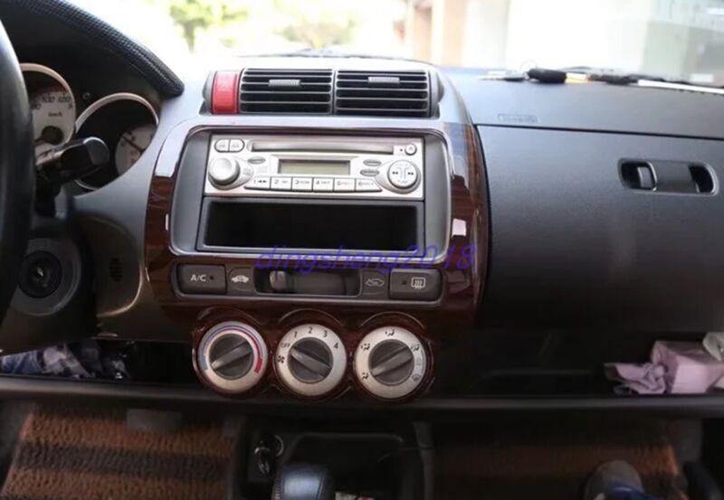 11-piece wood trim interior kit for Honda Fit 2004-2007