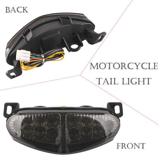 LED Rear Tail Light Turn Signals Fit for Kawasaki ER6N 2009 2010 2011