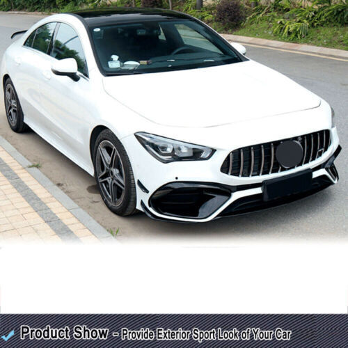 for Mercedes Benz W118 C118 CLA45 AMG 2020-22 Gloss Front Bumper Air Vent Covers