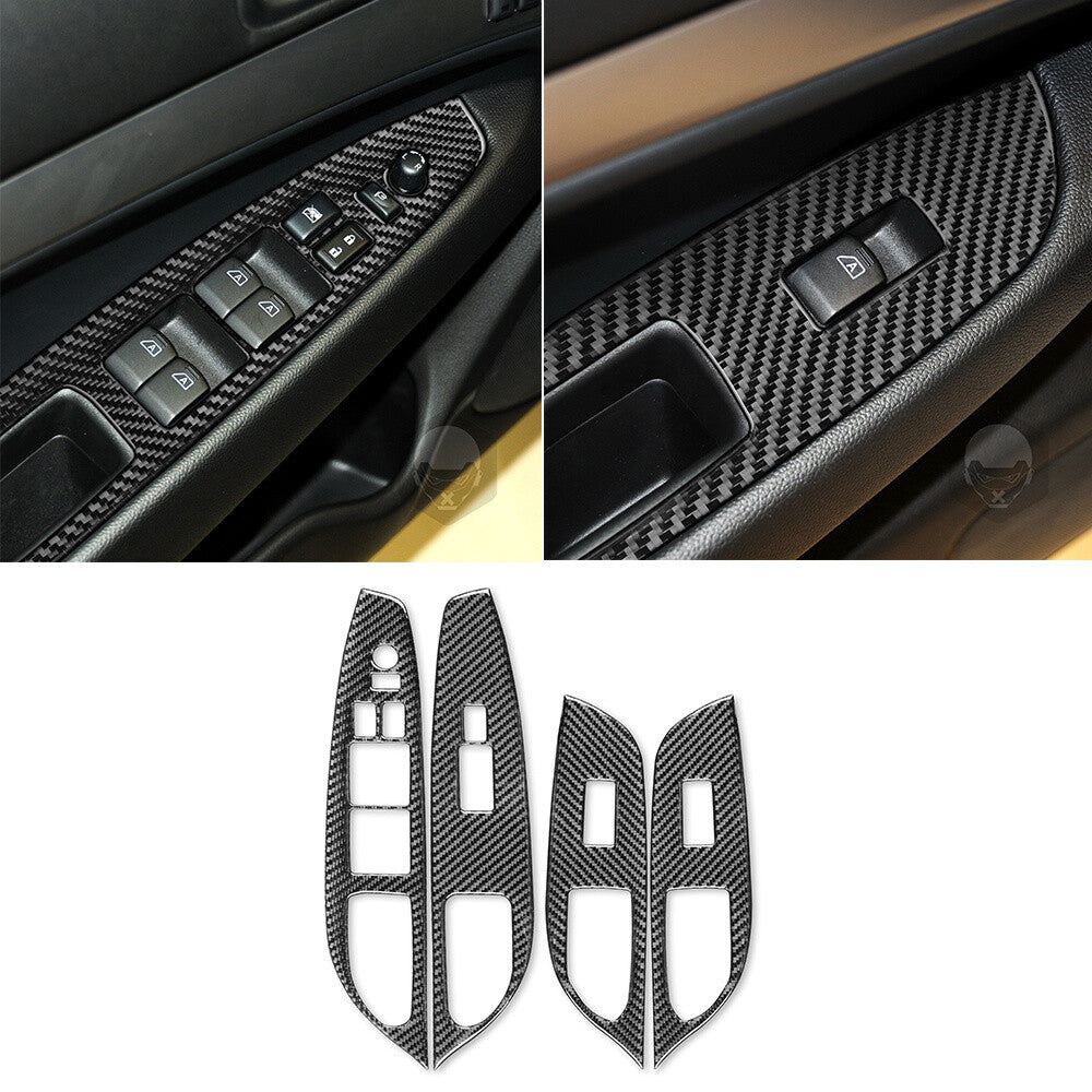 22Pcs Carbon Fiber Car Interior Full Set Trim Kit for Infiniti G37 Sedan 2010-13