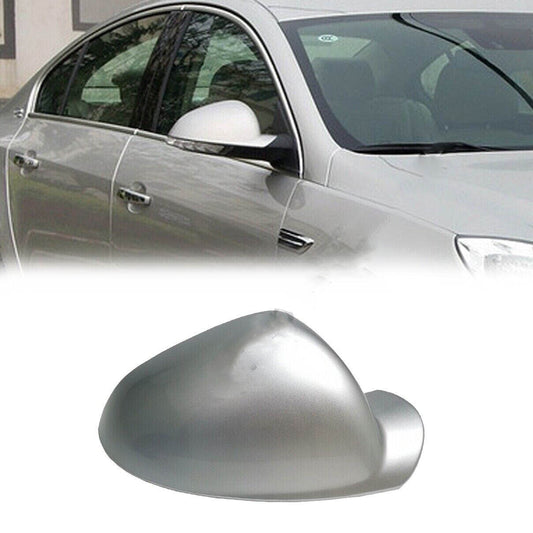 Silver Right Passenger Side Rear View Mirror Cap Cover for Buick Regal 2010-15