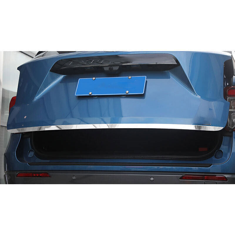 1PCS Chrome Steel Lower Rear Tailgate Trunk Lid Strip for Ford Explorer 20-2024