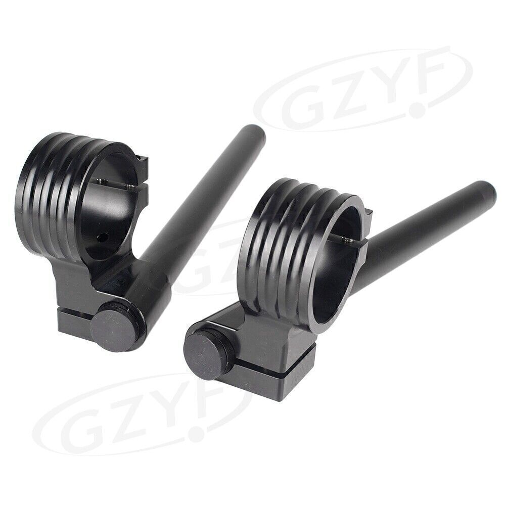 52mm Fork Clip On ons Handle Bars Handlebar 3 Colors Universal New Motortcycle