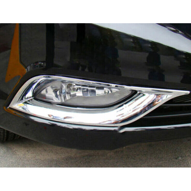 for Hyundai Sonata 2011-14 Chrome Front Bumper Fog Light Lamp Cover Decor Trims