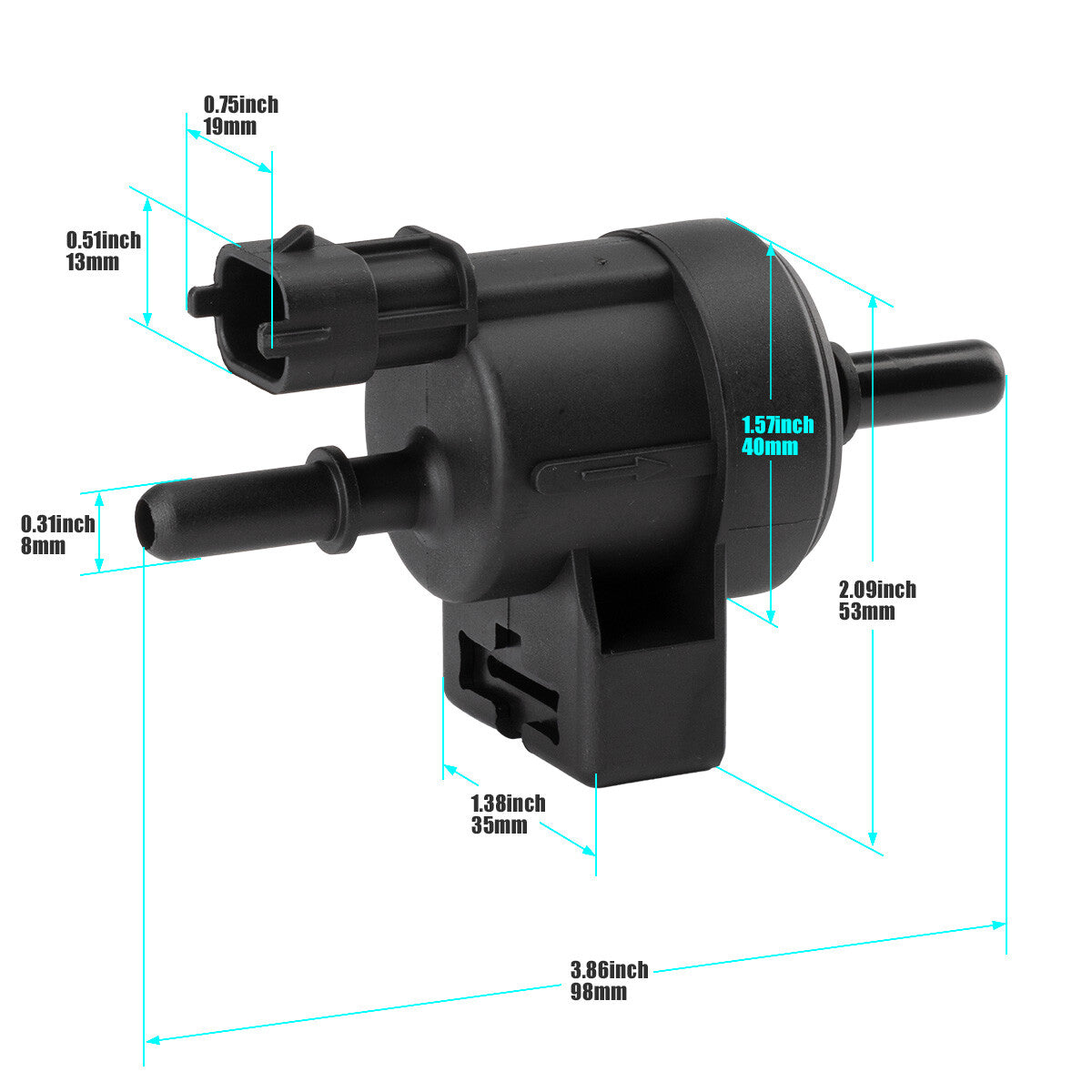 new EVAP vapor canister purge valve for Chevrolet for Cruze Sonic 2011-2018 55567453