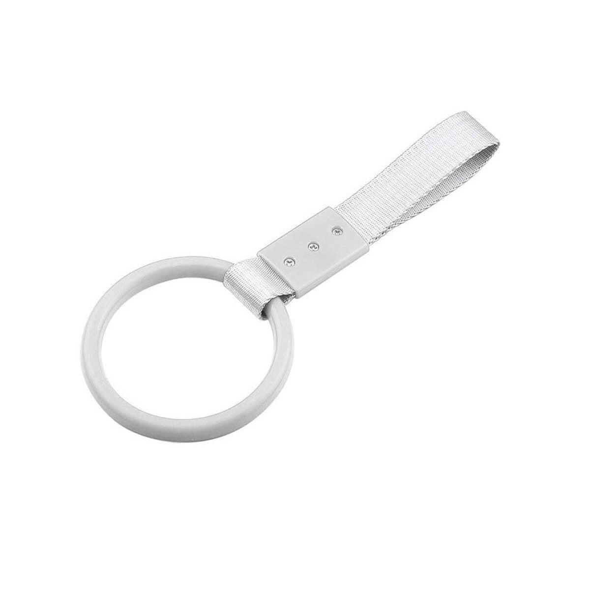 Tsurikawa Handle Subway Ring Train Bus Hand Strap Drift Charm JDM Bosozoku White