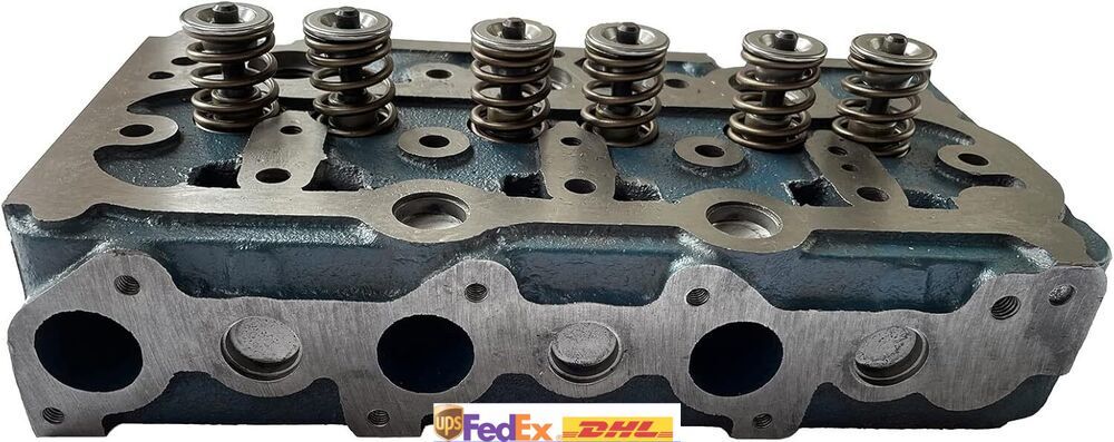 Complete Cylinder Head For Kubota D750 Engine W Full Set Valves Installed Ready