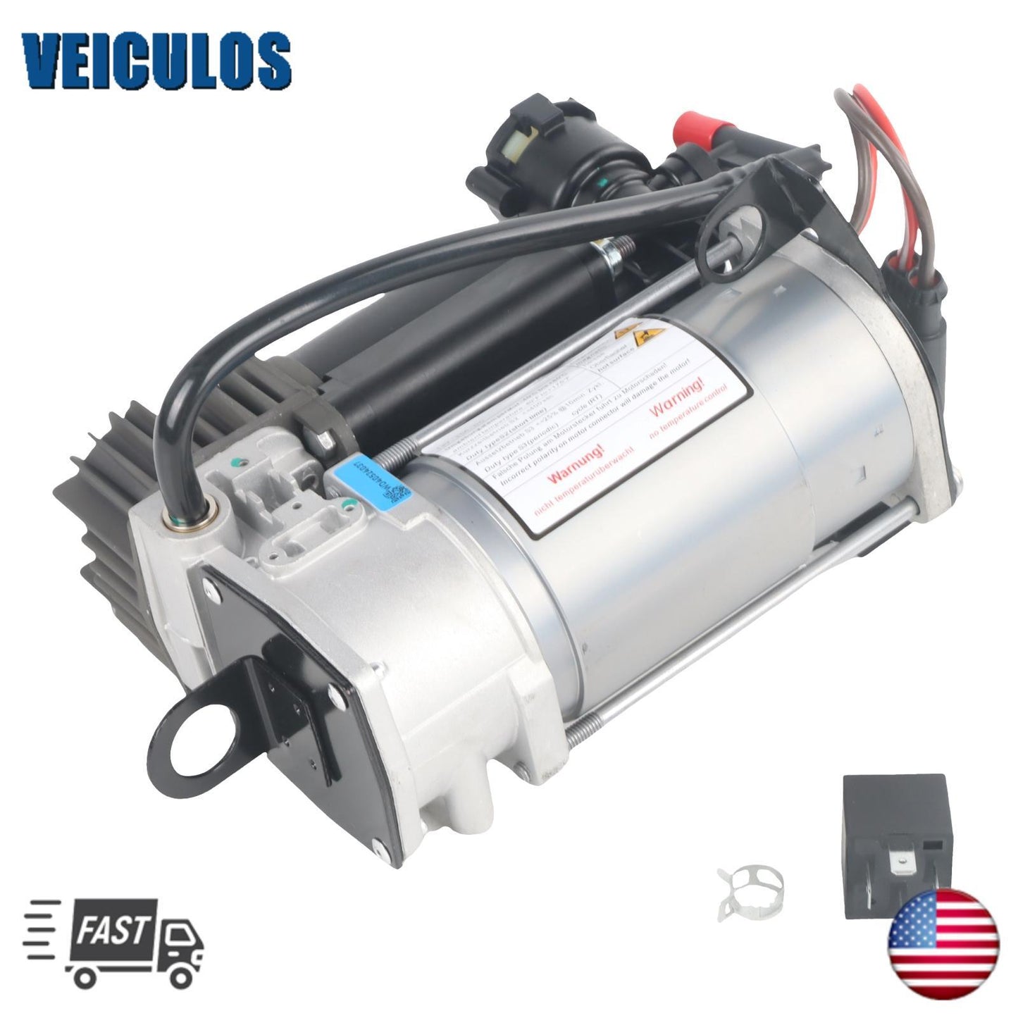 Air Suspension Compressor Fits for Mercedes W211 W219 W220 CLS E S Class 949-909