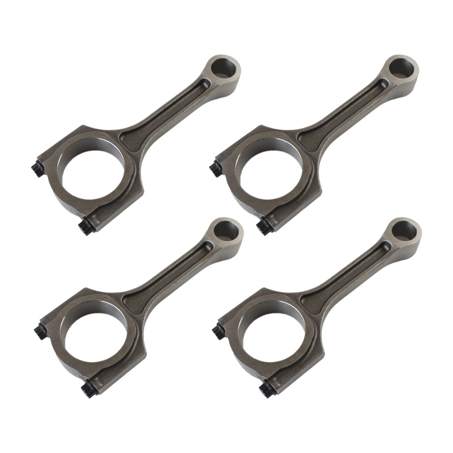 4x Connecting Rod 23510-25240 w/ Engine Pistons Rings Fit for Hyundai for Kia Sonata