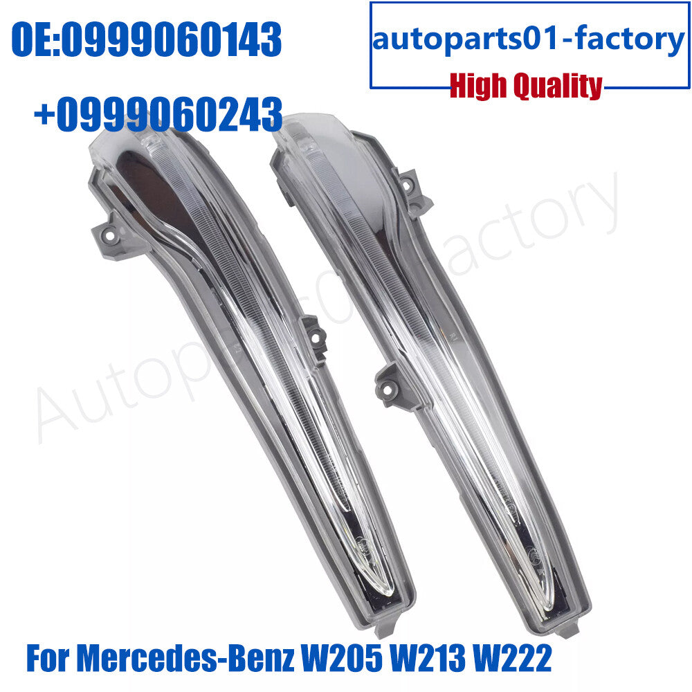 1Pair Left+Right Side Mirror Turn Signal Lamp for Mercedes-Benz W205 W213 W222