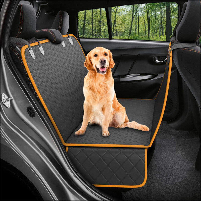American Pet Dog Car Back for Seat Cover 600D Protective Hammock, Non-slip and Waterproof